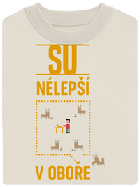 unisex mikina bez kapucne