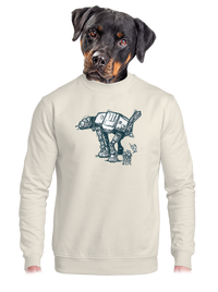 unisex mikina bez kapucne