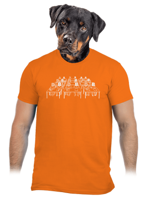 Cimrman: Debil, blbeček pánske tričko Orange