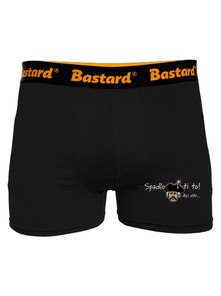 Spadlo ti to boxerky Black