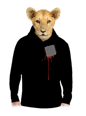 detská mikina klokanka