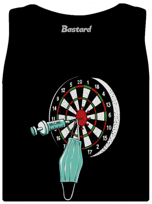 Zásah dámske tielko klasické Black