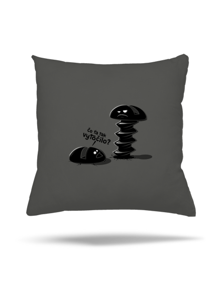 Vytočený vankúš Gray Pol