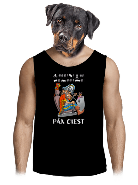 Pán ciest pánske tielko Black