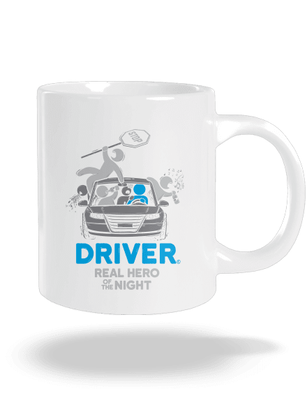 Driver veľký hrnček White