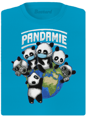 Pandamie dámske športové tričko Blue Atol