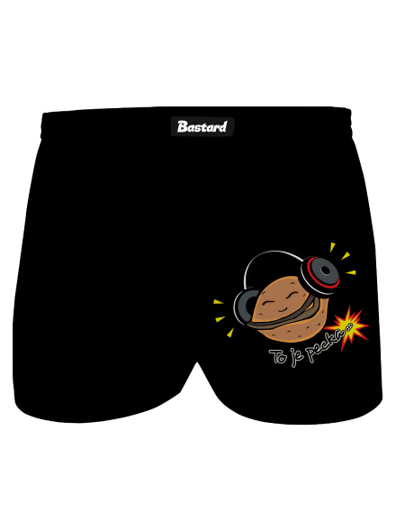 Pecka pánske trenky Black
