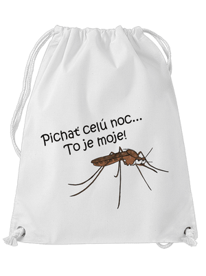 Komár s výdržou vak White