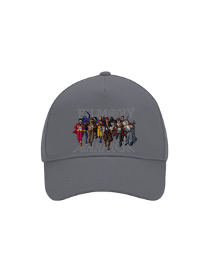 Filmový maratón šiltovka baseballka Graphite grey