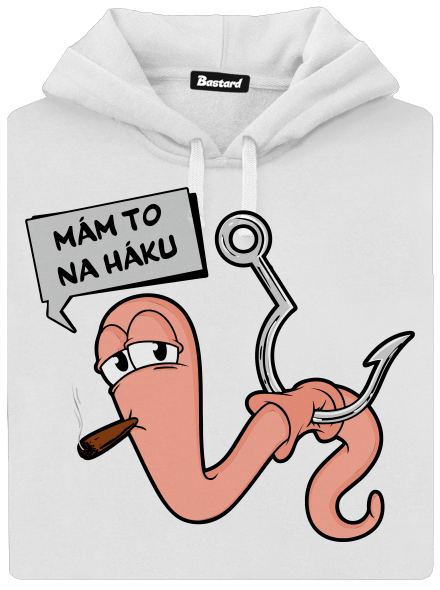 Na háku dámska mikina klokanka White