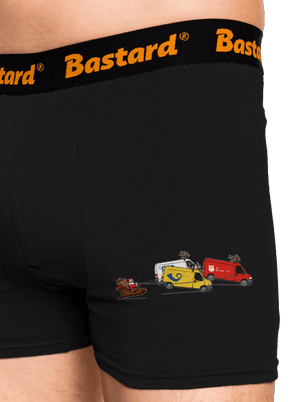 Santa se soby boxerky Black