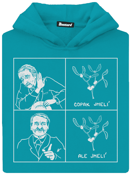 Cimrman: Copak jmelí detská mikina klokanka Hawaiian Blue