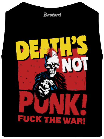 Death's not punk pánske tielko Black