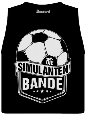 Simulanten bande dámske tielko voľné Black