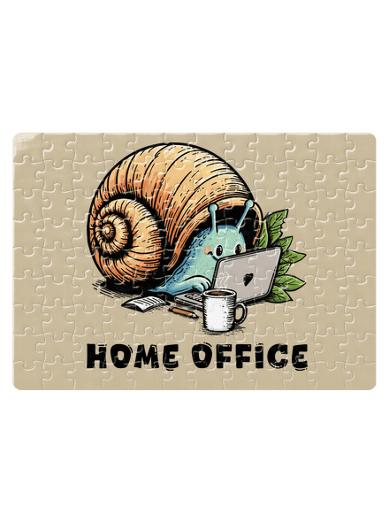 Slimákov home office puzzle White