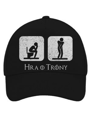 Hra o trůny šiltovka baseballka Black