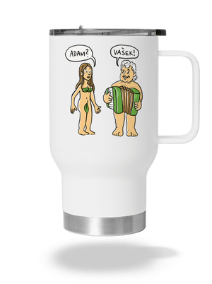 Eva a Vašek termohrnček White