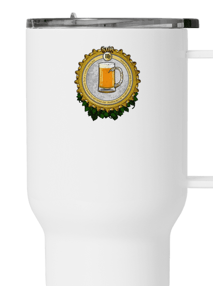 Pivný horoskop: Škorpión termohrnček White