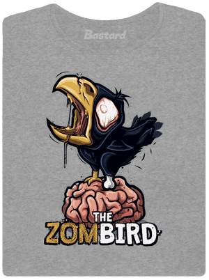 Zombird dámske tričko Dark Gray Melange