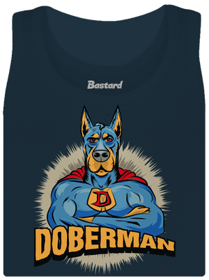 Doberman dámske tielko klasické Navy