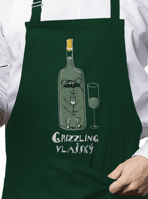 Grizzling Vlašský zástera Bottle Green
