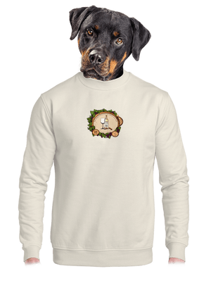 unisex mikina bez kapucne