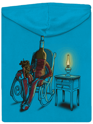 Dedo, rozprávaj dámska mikina na zips Blue Atol