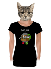 dámske tričko s lemom