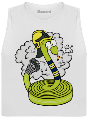 Hadica samica dámske tielko voľné White