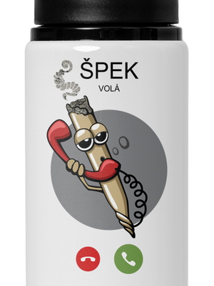 Špek volá flaša na vodu White
