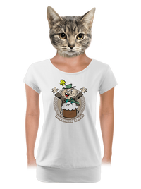 dámske tričko s lemom