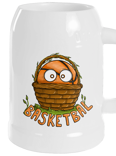 Basketbal polliter White