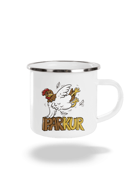 Parkur plecháčik White