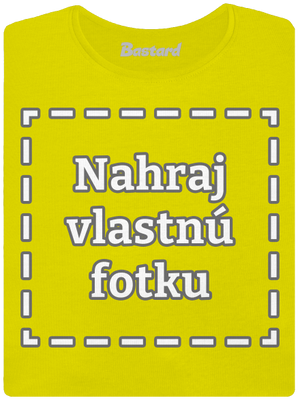 Vlastná potlač dámske tričko prémium Lemon