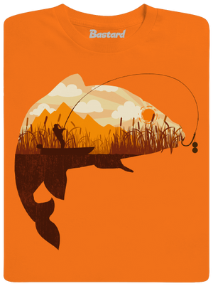 Kapitálny úlovok detské tričko Orange