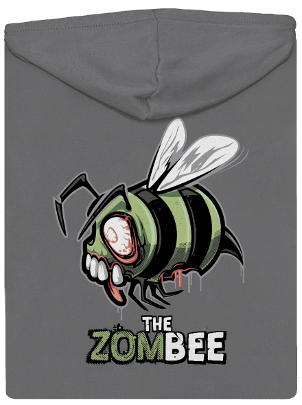 ZomBee dámska mikina na zips Steel Gray