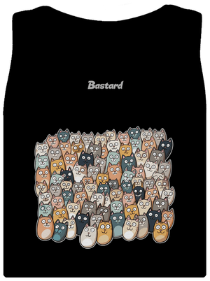 Nájdi čerta dámske tielko klasické Black