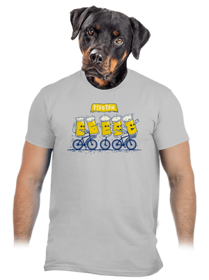 Pivotón pánske tričko Pacific Grey