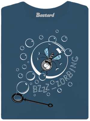 Zorbing dámske tričko prémium Petrol Blue