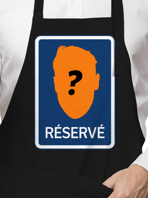 Značka réservé zástera Black