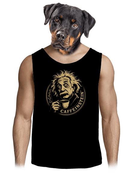 Caffeinstein pánske tielko Black
