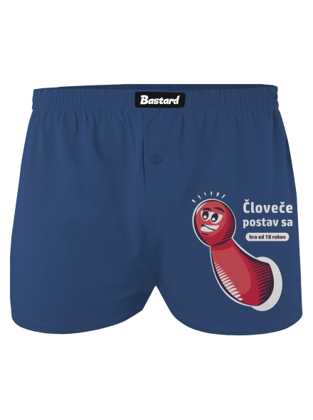 Človeče postav sa pánske trenky Blue
