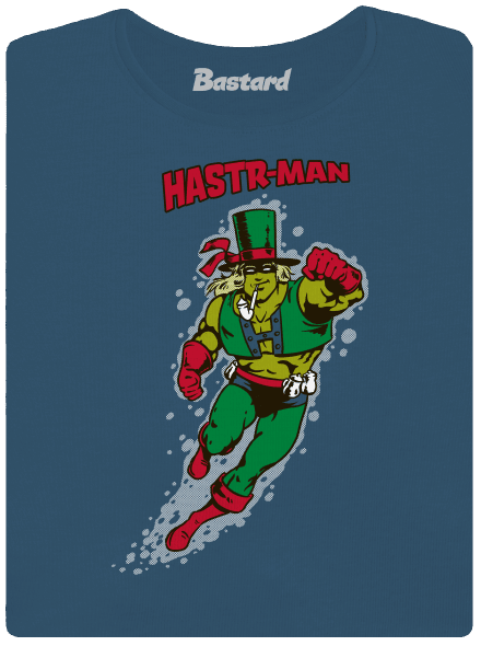 Hastrman dámske tričko prémium Petrol Blue