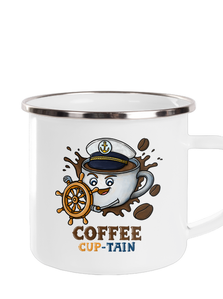 Coffee Cup-tain plecháčik White