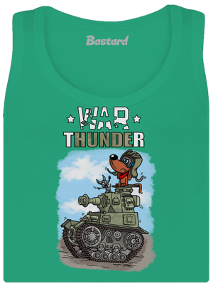 War Hunde dámske tielko klasické Mint Mal