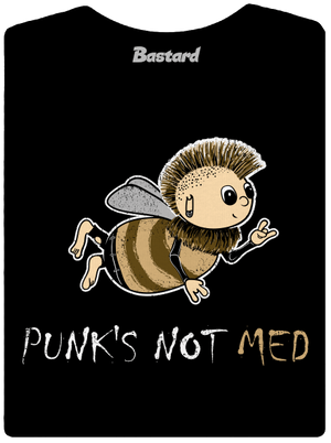 Punks Not Med dámske tričko prémium Black