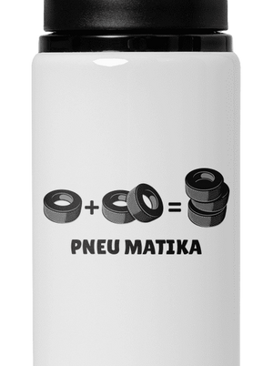 Pneu Matika flaša na vodu White