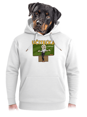 Učitel'ka v septembri unisex mikina premium Snowwhite