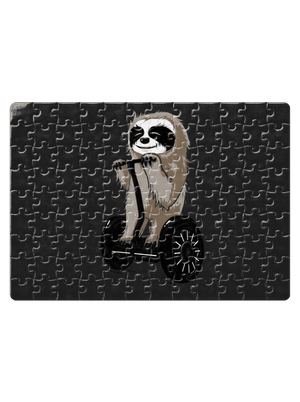 Leňoch puzzle White