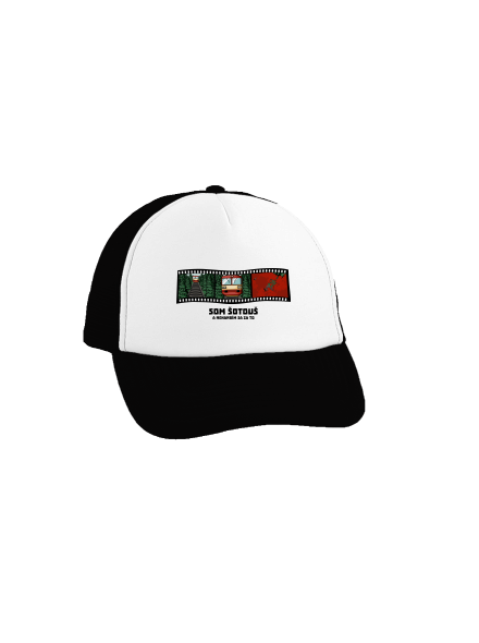 Som šotouš šiltovka truckerka Black cap